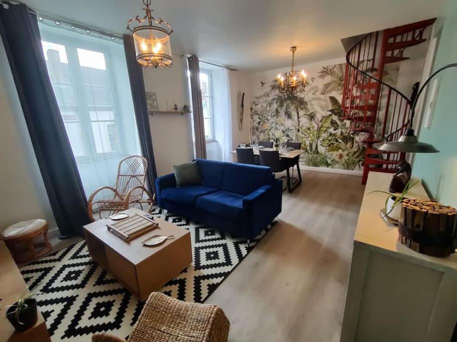Le Tropica Appartement 2 Chambres, Plein Sud Centre Ville De Vitre Экстерьер фото
